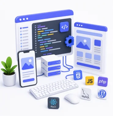 Website Development Phase Using Modern Technologies