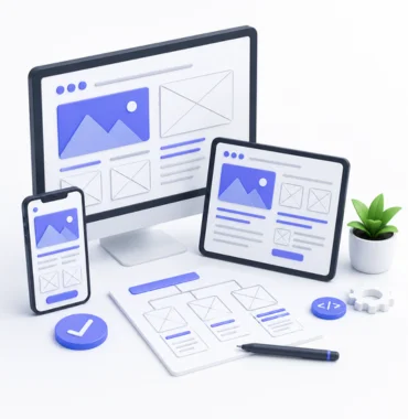 Website Wireframe and UX Planning